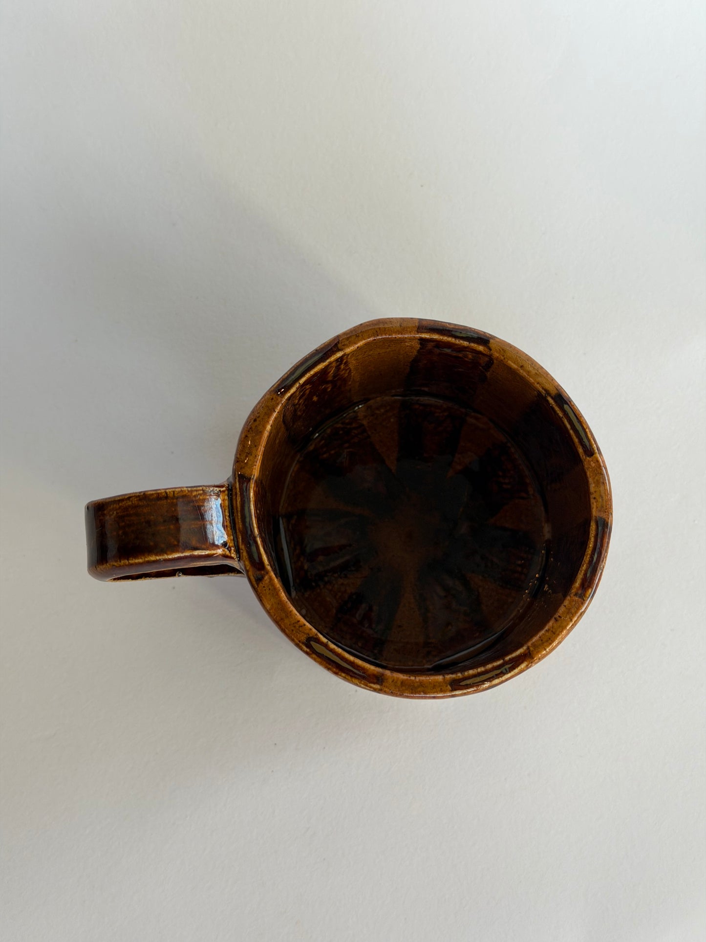 Striped Handmade Ceramic Mug