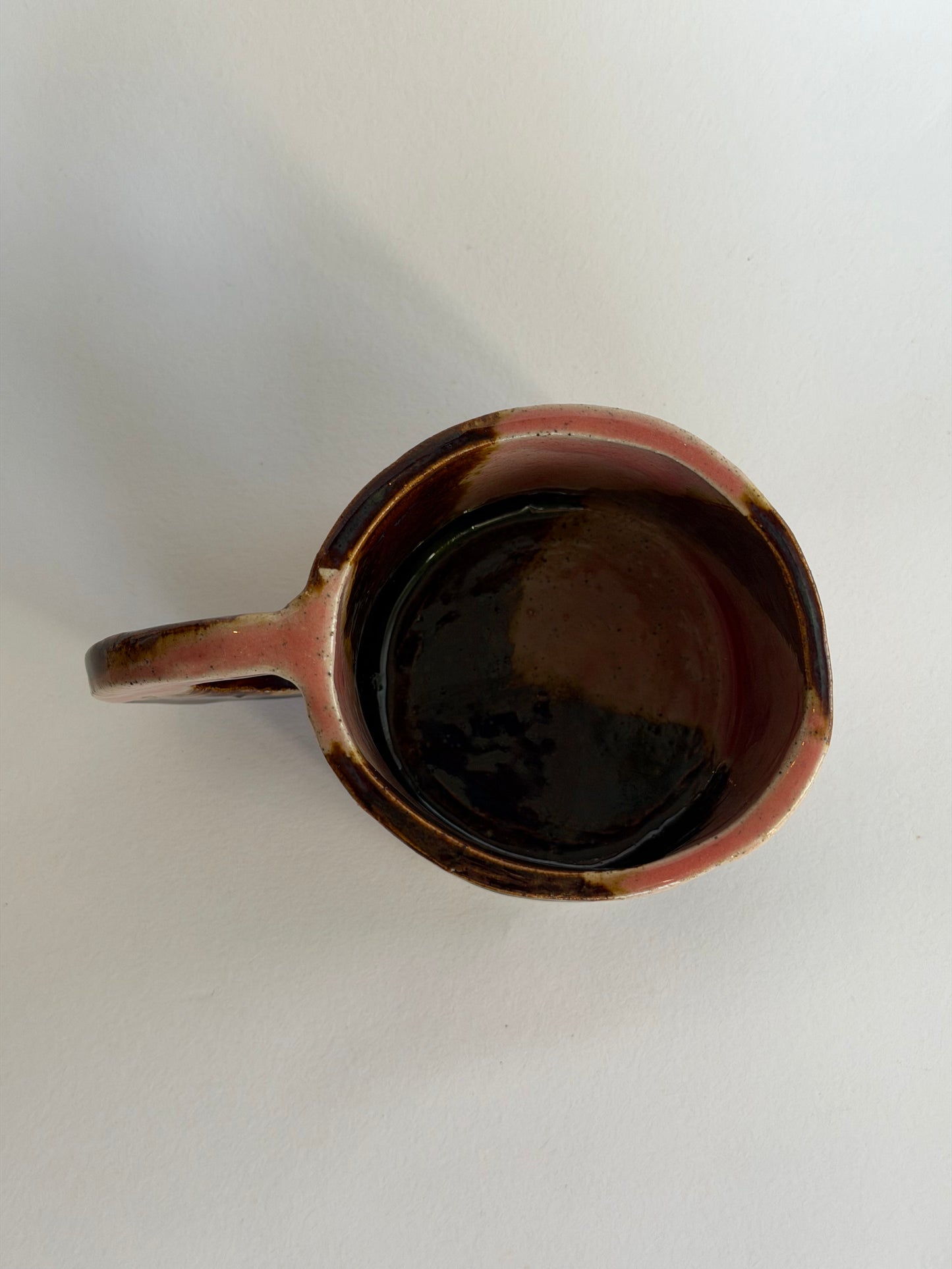 Rose Copper Handmade Ceramic Mug