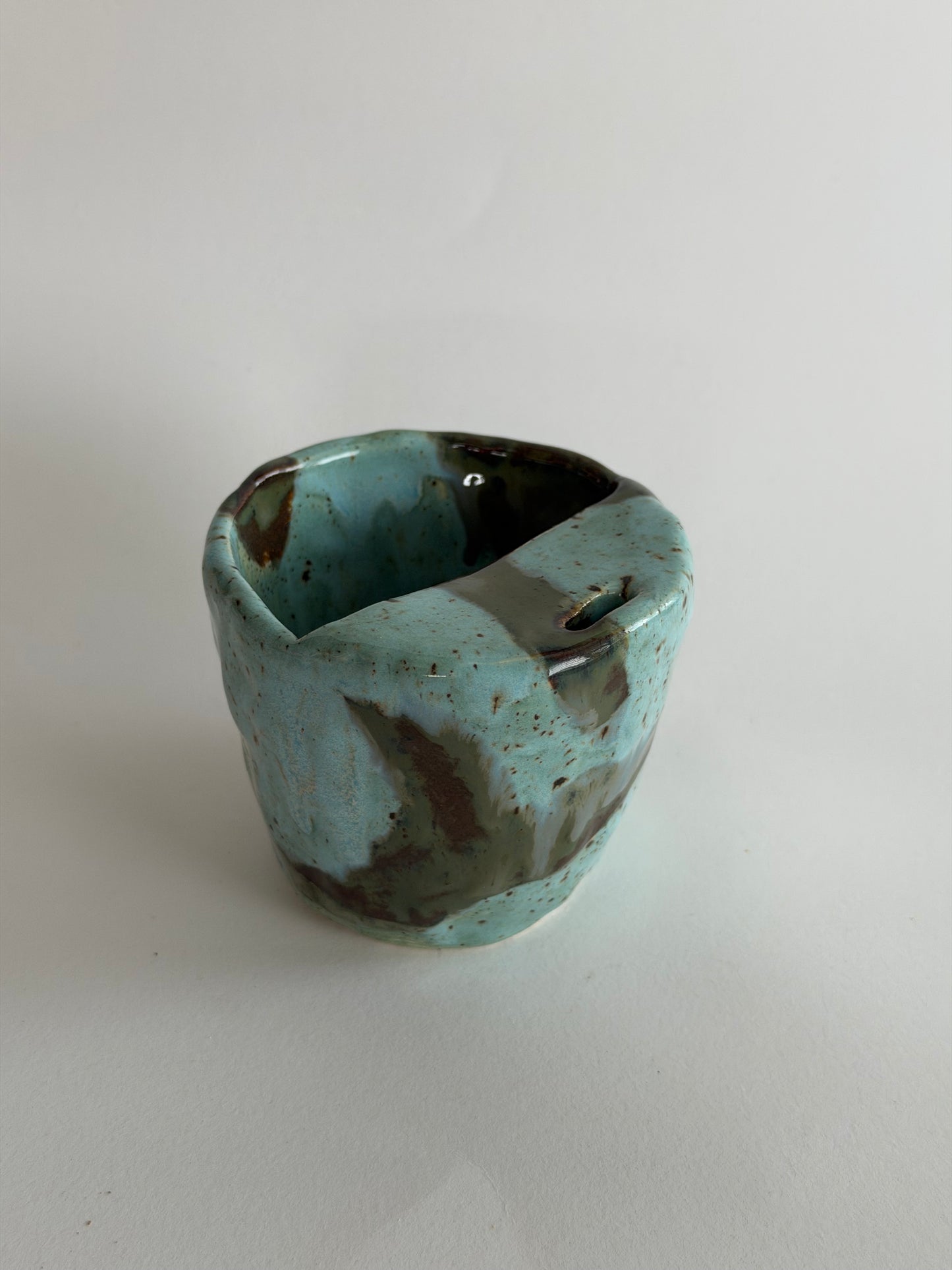 Ocean Wash Handmade Ceramic Travel Mug