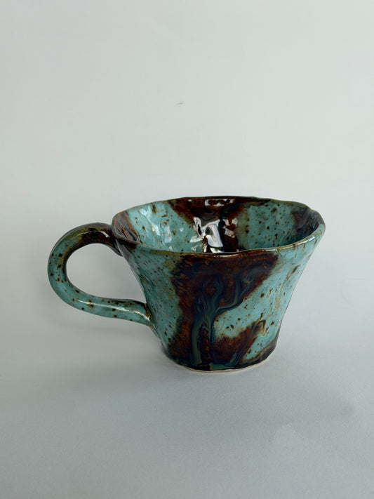 Ocean Copper Handmade Ceramic Cup