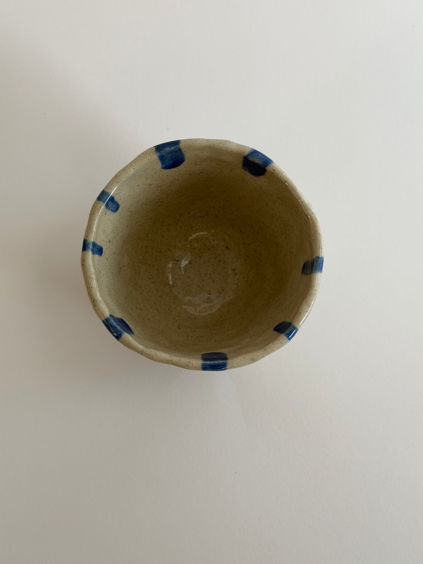 Striped Handmade Ceramic Cups