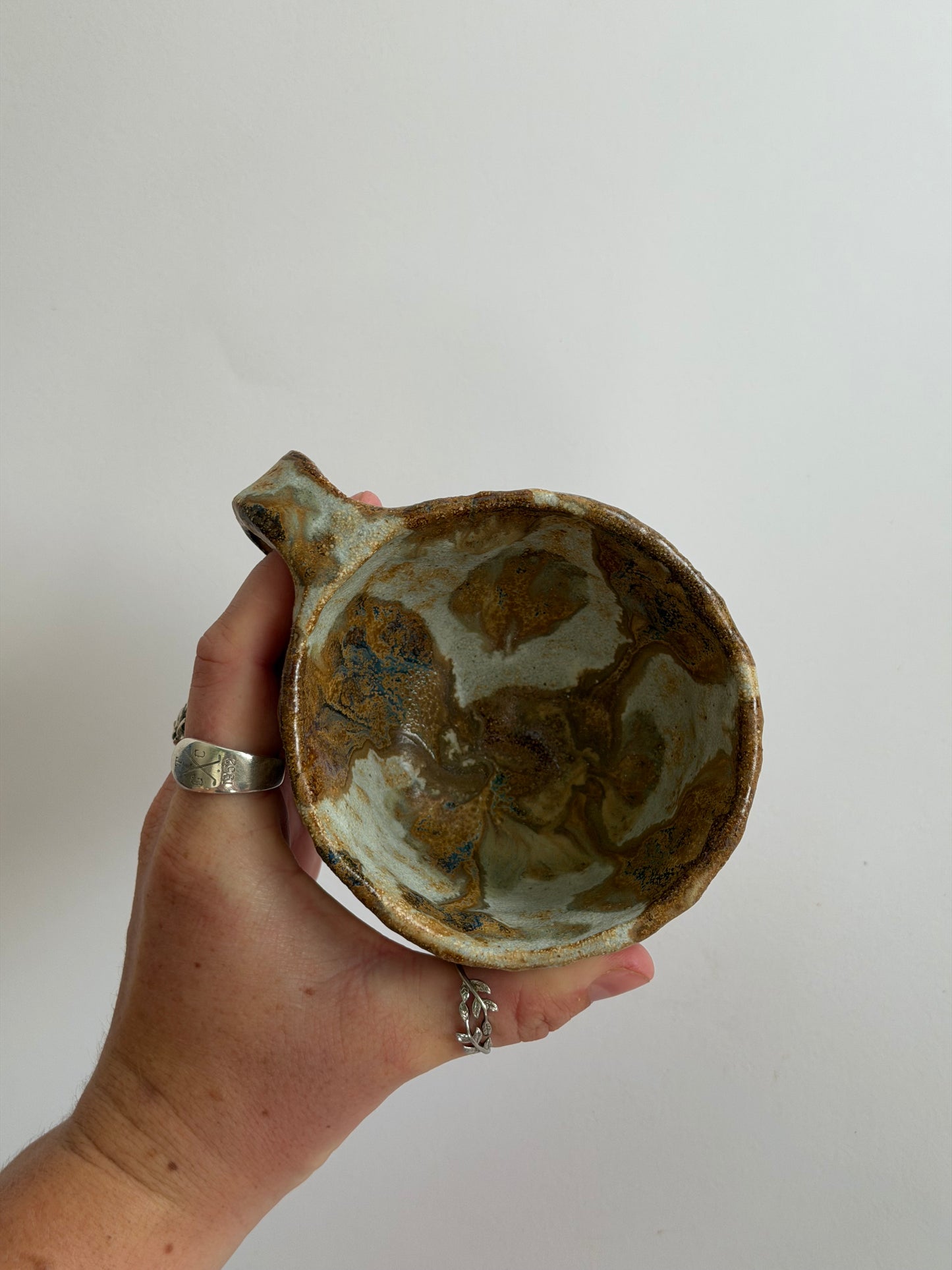Earthy Seashell Ceramic Mug