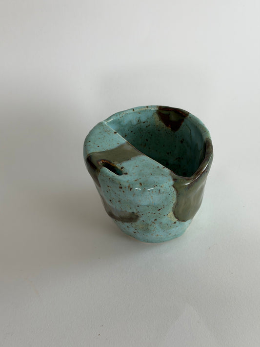 Ocean Wash Handmade Ceramic Travel Mug