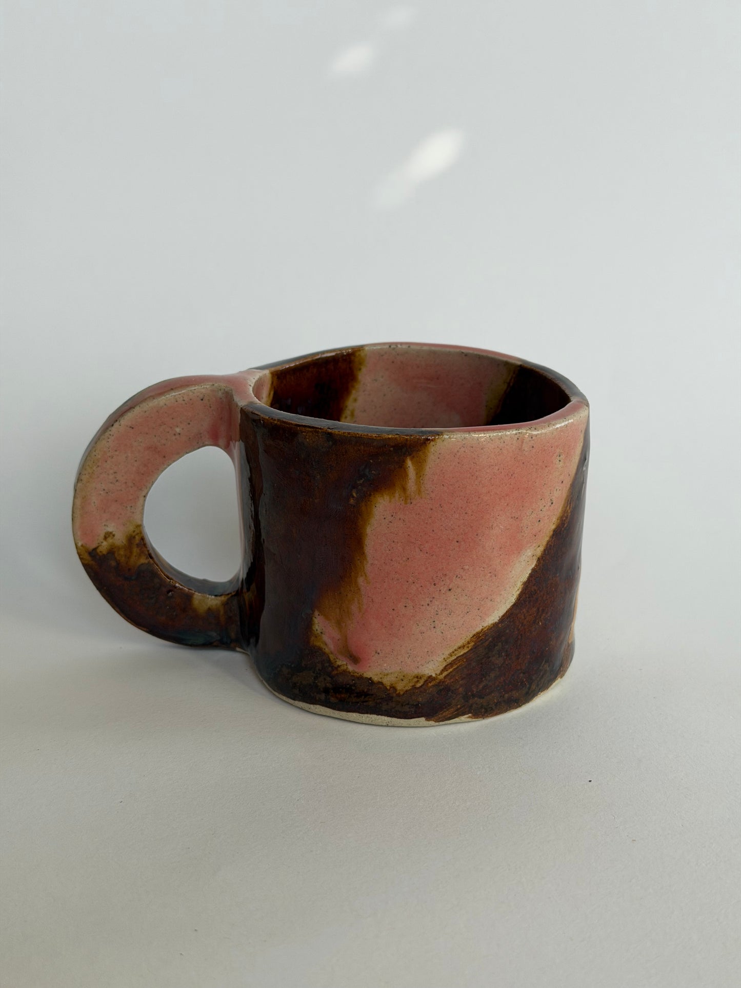 Rose Copper Handmade Ceramic Mug