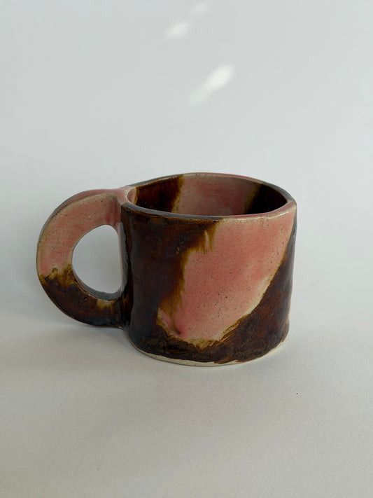 Rose Copper Handmade Ceramic Mug
