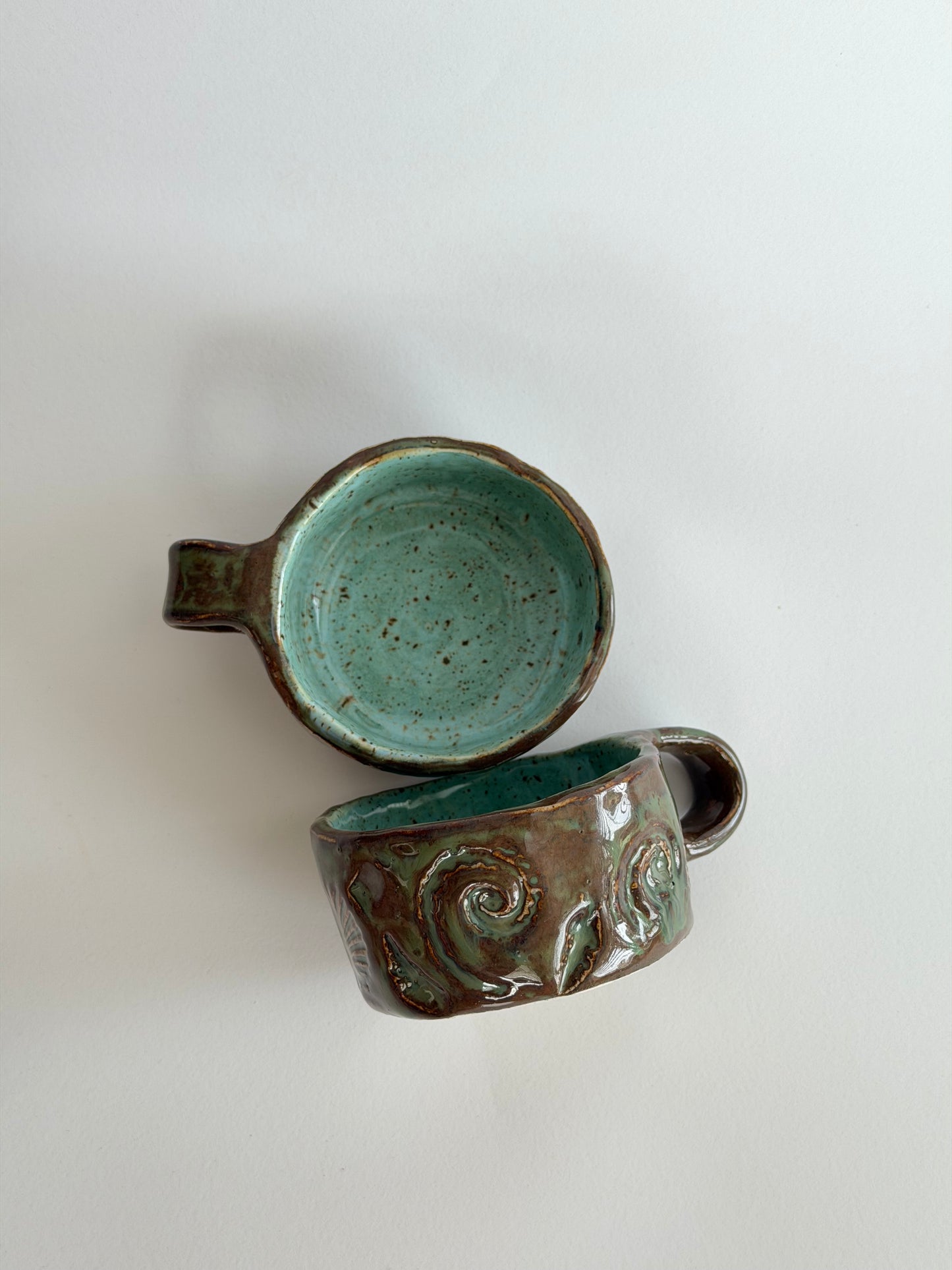 Seashell Ceramic Mugs
