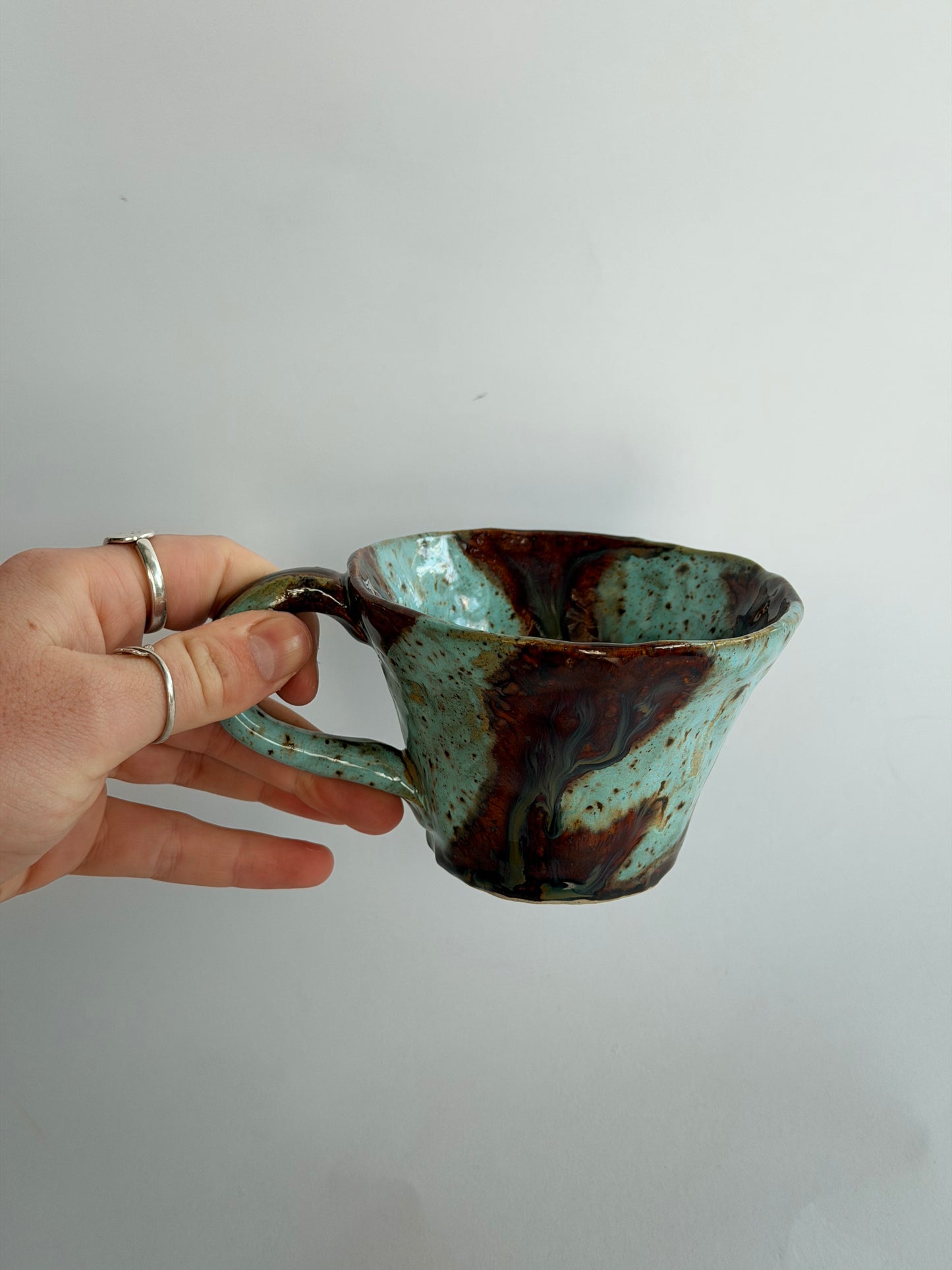 Ocean Copper Handmade Ceramic Cup