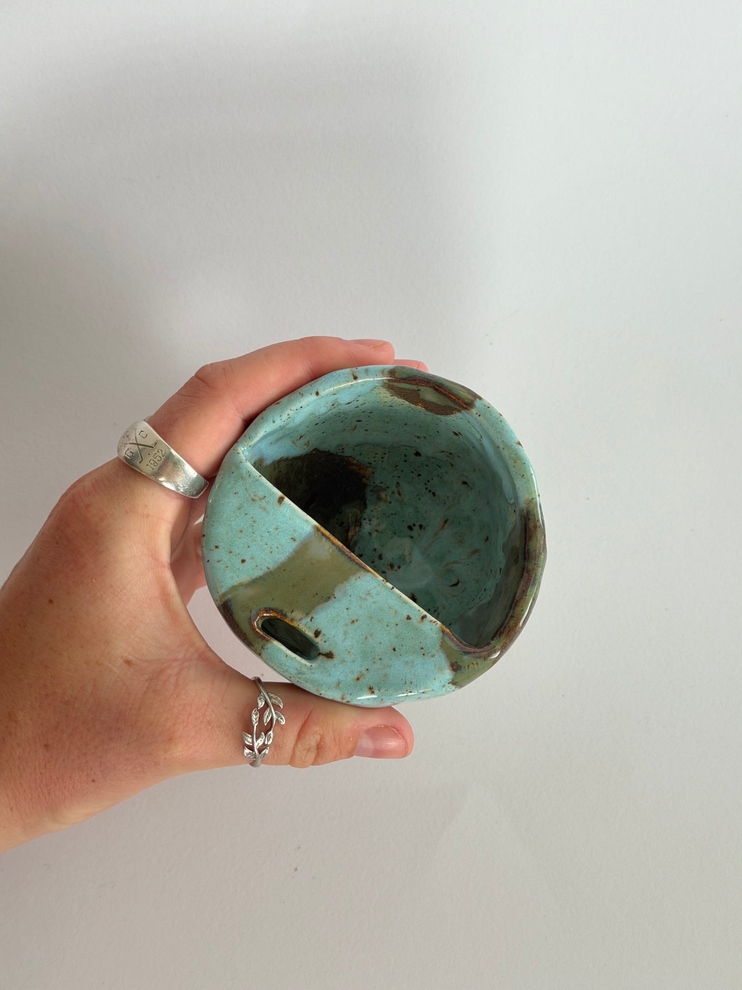 Ocean Wash Handmade Ceramic Travel Mug
