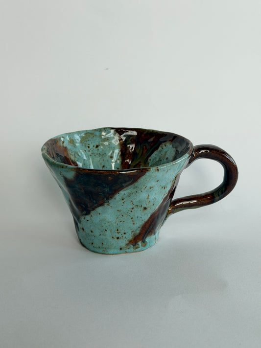 Ocean Copper Handmade Ceramic Cup