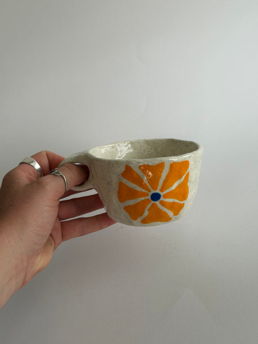 Flower Ceramic Mug