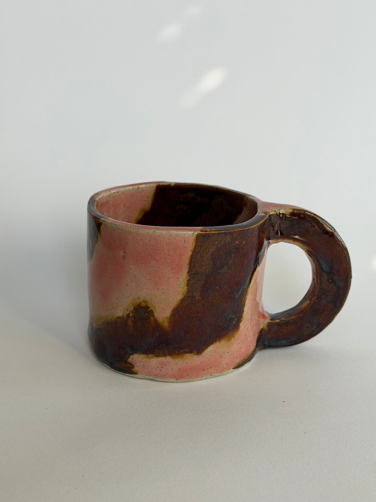 Rose Copper Handmade Ceramic Mug